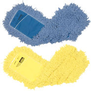 12 New Rubbermaid Commercial Twisted Loop Dust Mop 48" x 5"  J25700  BLUE CASE 